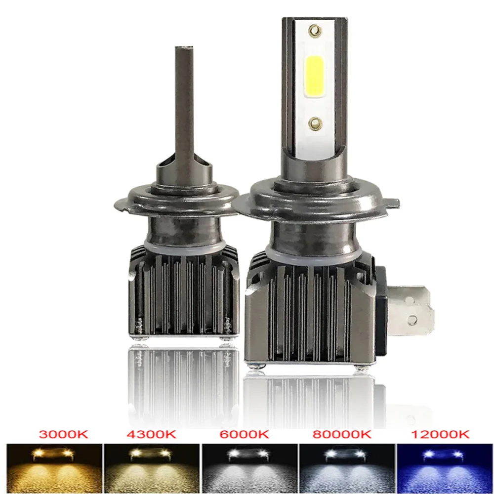2 шт., автомобильные фары Canbus H1 H4 H8 H11 9005 HB3 9006 HB4 9012 HIR2