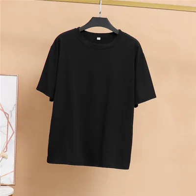 

women's T-shirt 2021 summer new Korean T-shirt casual bottoming shirt Short sleeve