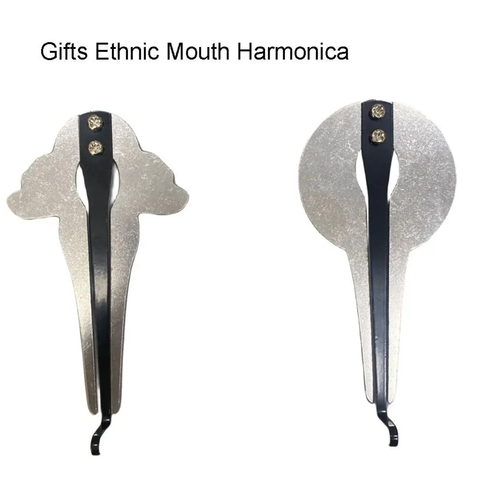 

Portable Stainless Jaw Harp Music Education Compact Russian Ethnic Jews Harp Rhythms Melodies Musical