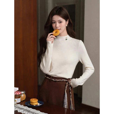 ALXNAN женская футболка из вискозы, полиэстера и нейлона  L58511