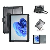 acrylic transparent detachable rugged cover for microsoft surface pro 8 universal protective cover laptop tablet case
