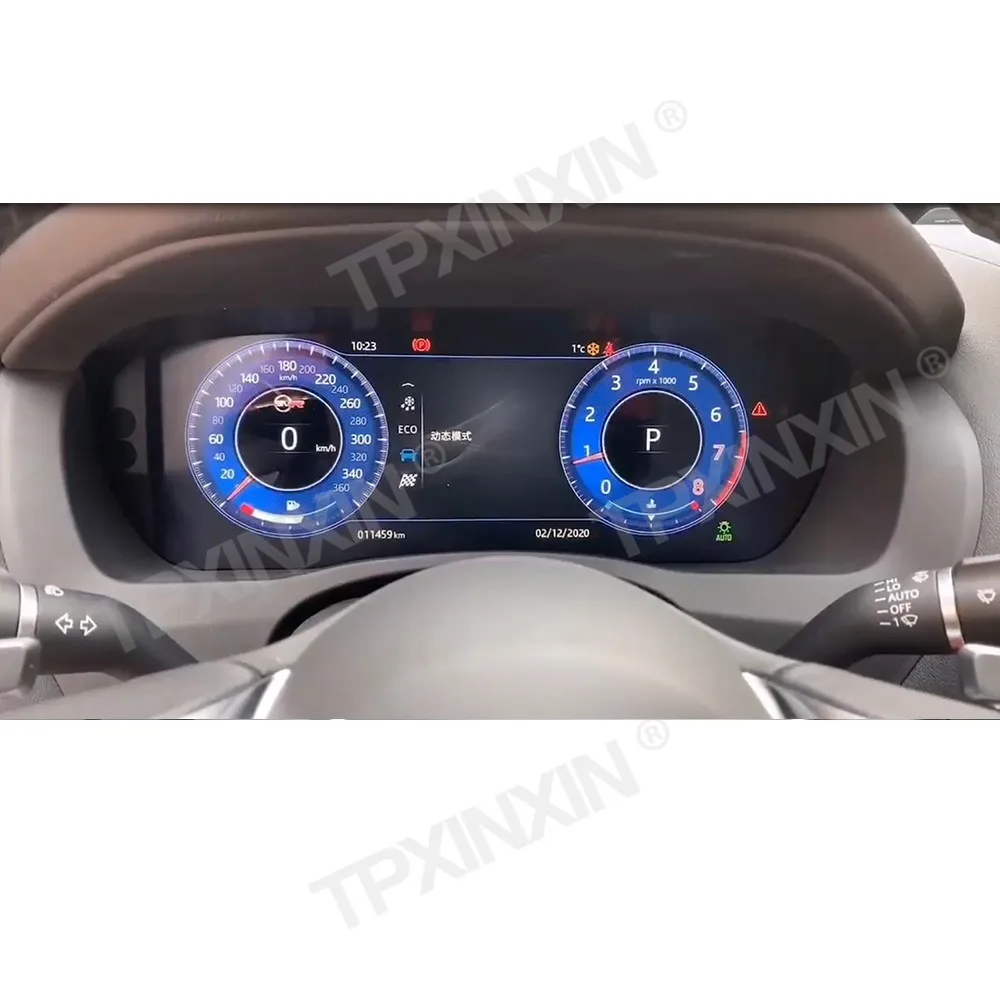 ЖК-цифровой кластер для Jaguar F-pace XE 2016-2019 приборная панель виртуальный кабинет