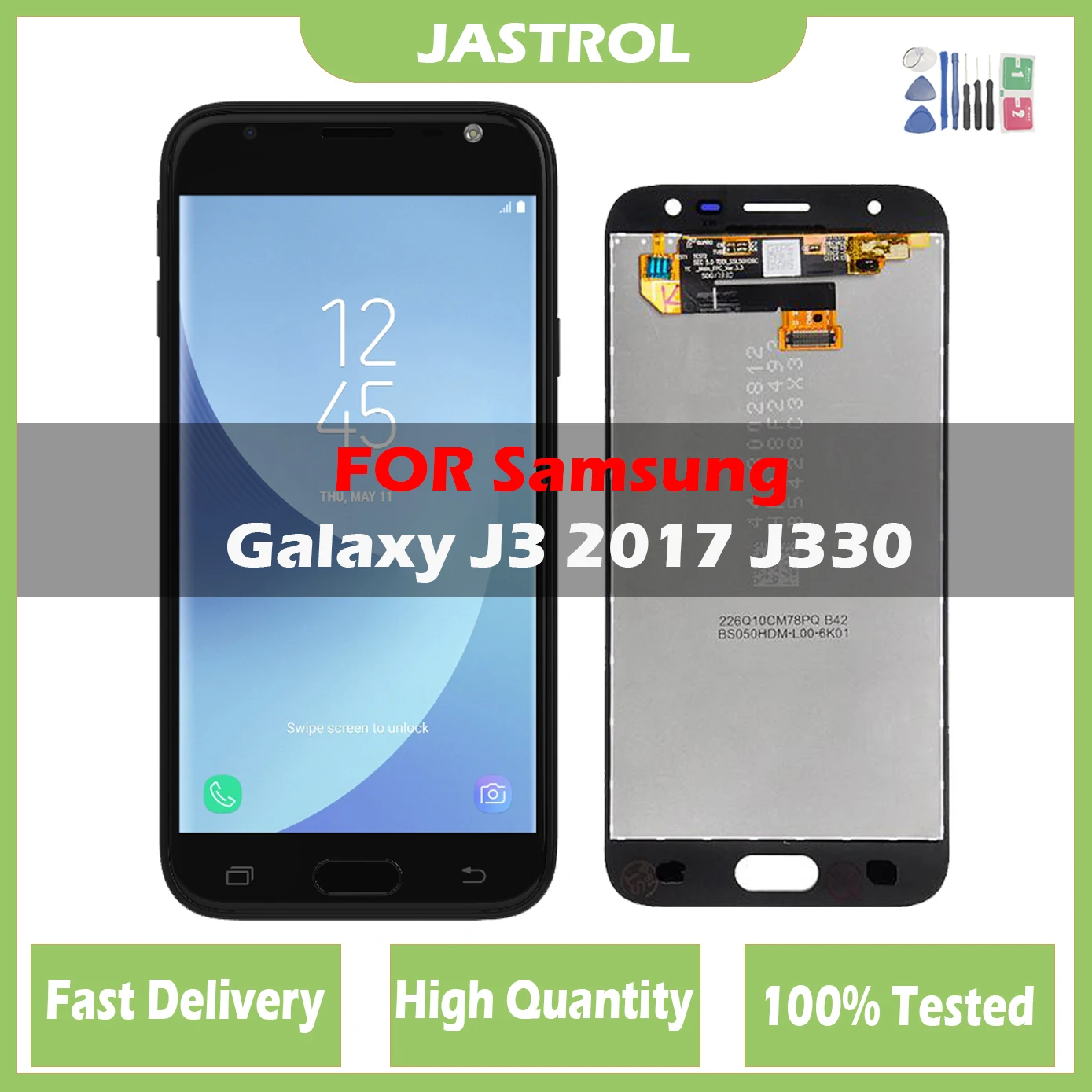 

LCD Display For Samsung Galaxy J3 2017 J330 J330F J3 Pro LCD Display Touch Screen Digitizer Assembly Replacement