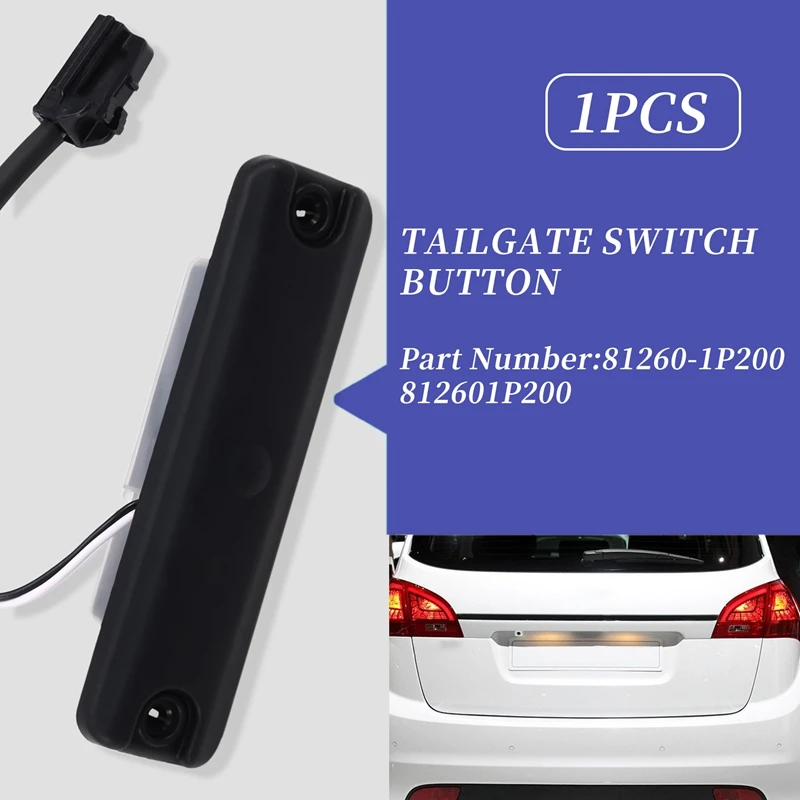81260-1P200 Кнопка включения задней двери багажника автомобиля для Hyundai VENGA 2011-2019 812601