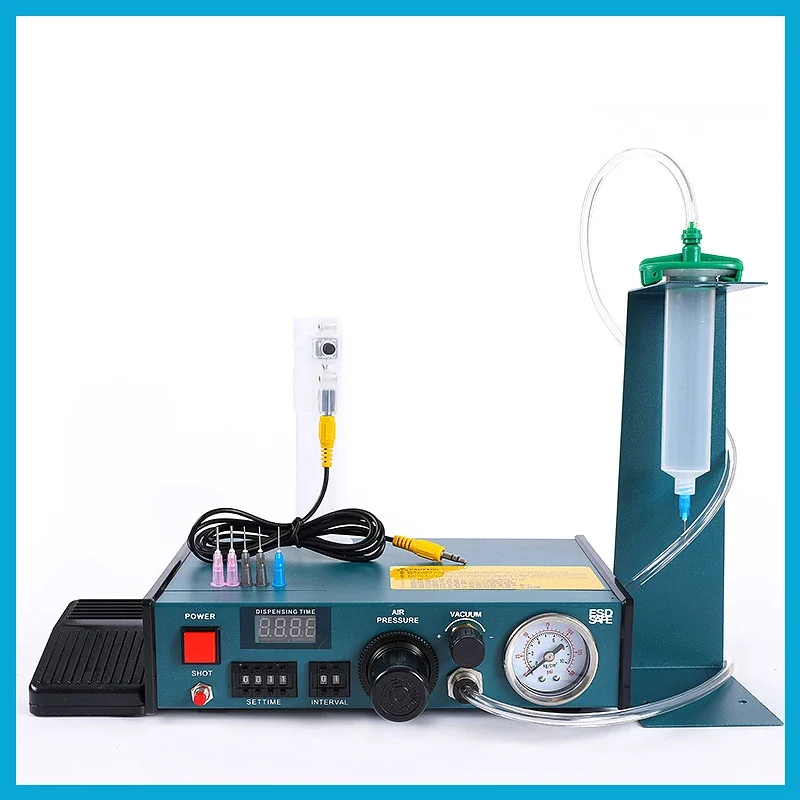 BY-983A Automatic Dispensing Machine 110V/220V Epoxy Resin Glue Injection Manual Pedal Dispenser