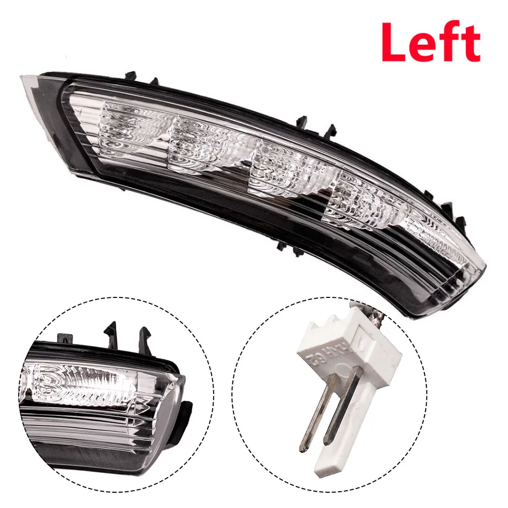 

Car Door Wing Mirror Turn Signal Side Maker Light For Buick Regal 2011-2016 Clear Lens Black Hosuing Left Mirror Lights