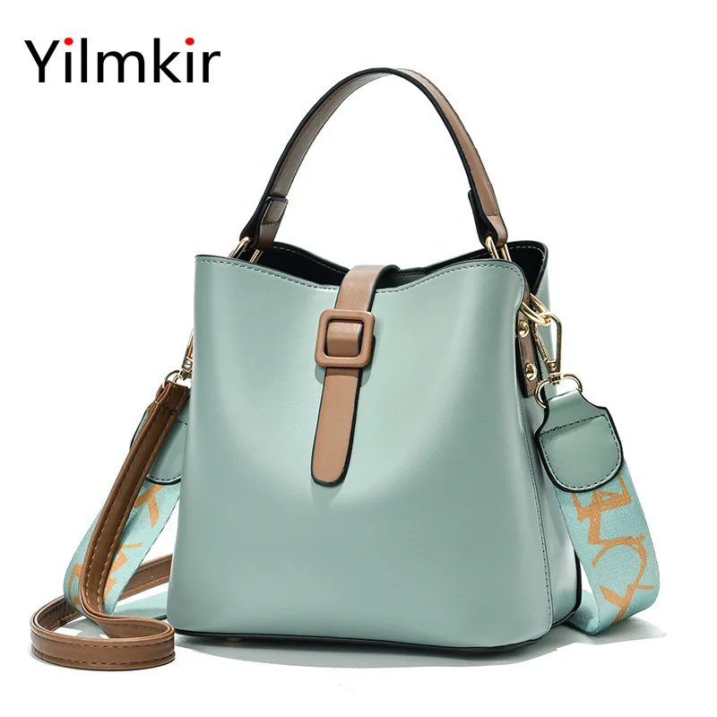 

Lady Simple Largecapacity Bucket Package Casual Travel Versatile Women Handbags Fashion Popular Ladies Crossbody Shoulder Bag