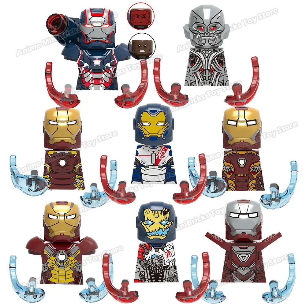 

Disney Bricks Anime Heroes Movies Mini Action Toy Figures Building Blocks Assembly Toys Kids Collection Gift for Children X0267