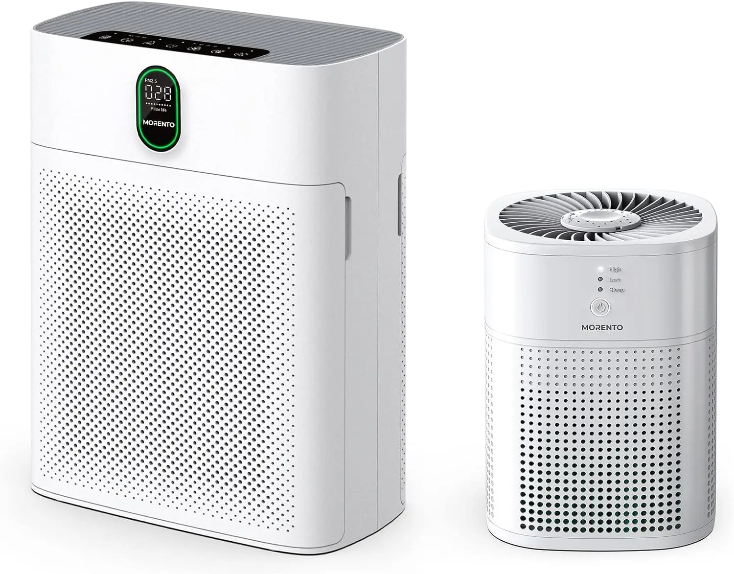 

Air Purifiers for Large Room with HY1800 Air Purifiers for Bedroom, White