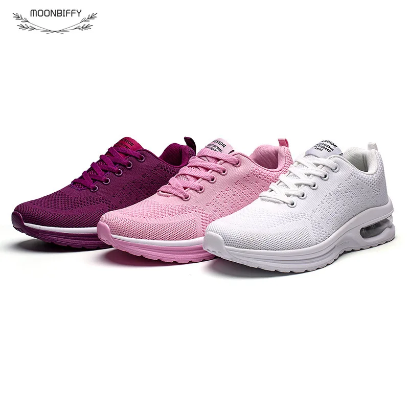 

Women Sneakers Tennis Shoes for Women 2022 Korean Mesh Cushion Sneakers Casual Breathable Running Footwear Unisex Couple Shoes