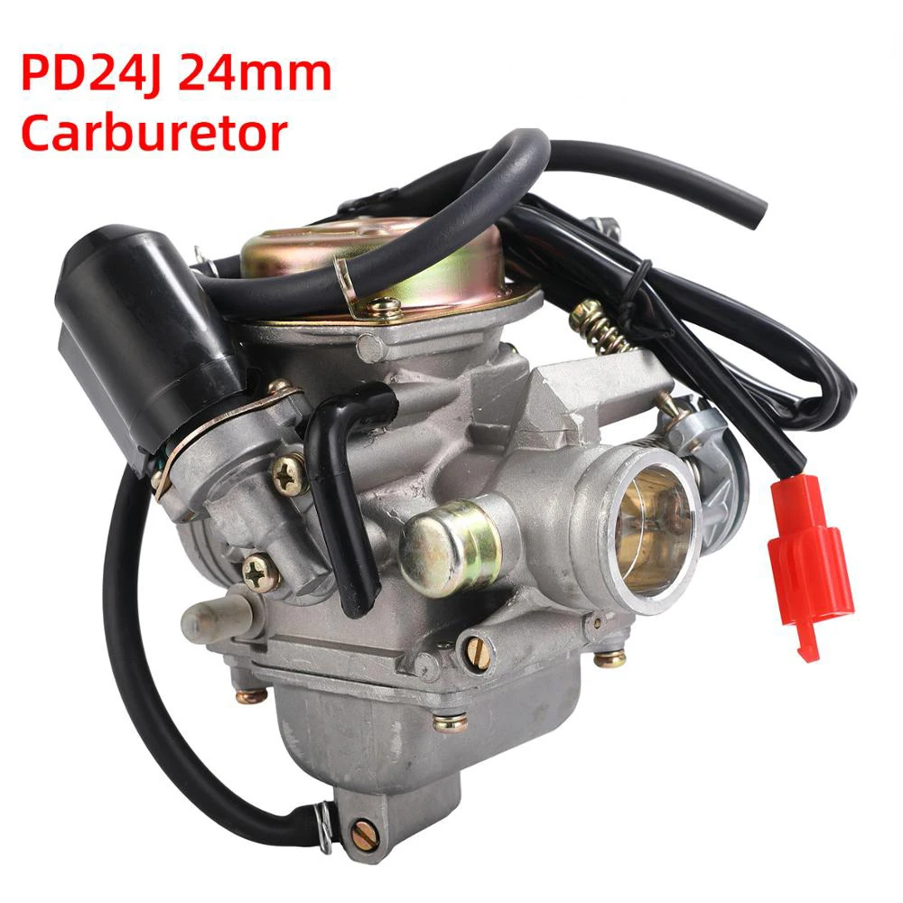

PD24J Motorcycle Carburetor Carb GY6 125cc 150cc Fit For BAJA Scooter ATV Go Kart Scooter 125cc PD24J Motorcycle Accessories