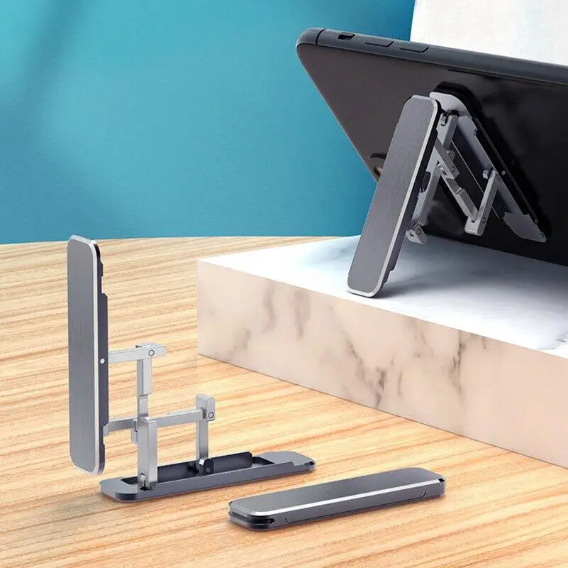 

Xiaomi Mini Metal Folding Mobile Phone Holder Stand Aluminum Alloy Invisible Portable Stand Bracket Desktop Phone Holder
