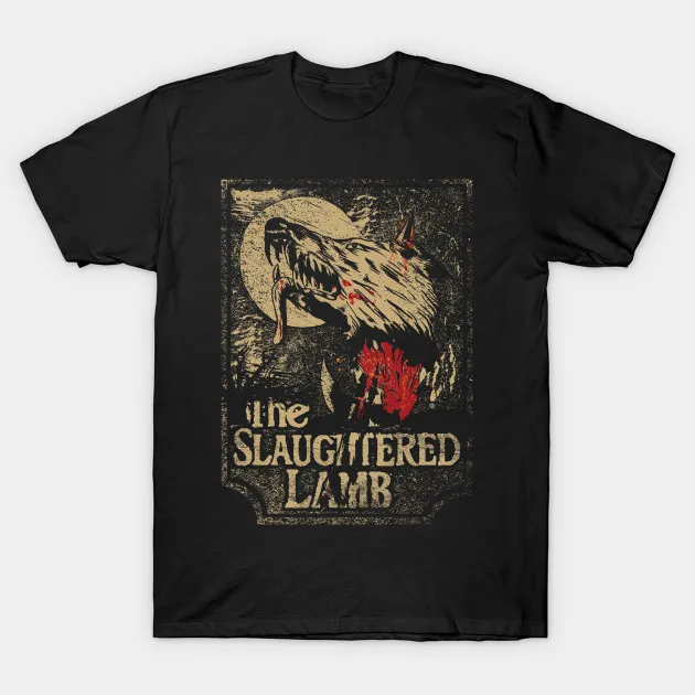 

Men/Women's Summer Street Fashion Hip Hop The Slaughtered Lamb - American Werewolf in London T-Shirt T-shirt Cotton Tees Tops