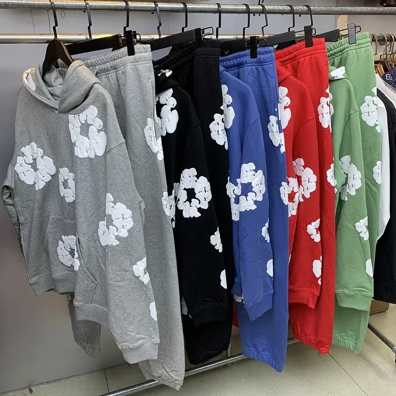 Новинка 2024 модный брендовый комплект с капюшоном Kapok Feet повседневная толстовка