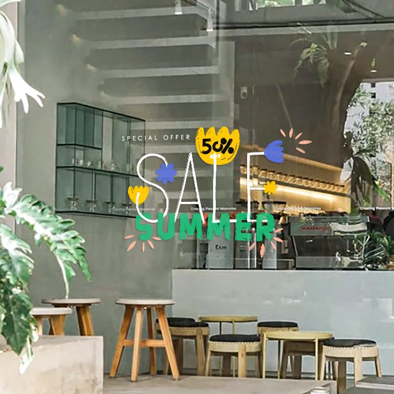 QiAds на заказ весенний кремовый ветер магазин атмосфера декор распродажа сезон