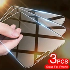 Стекло для экрана для iPhone 13 12 11 Pro Max 8 7 6 Plus, 3 шт., Защита экрана для iPhone 13 11 12 12 13 Mini XR Xs Max SE 2020, стекло