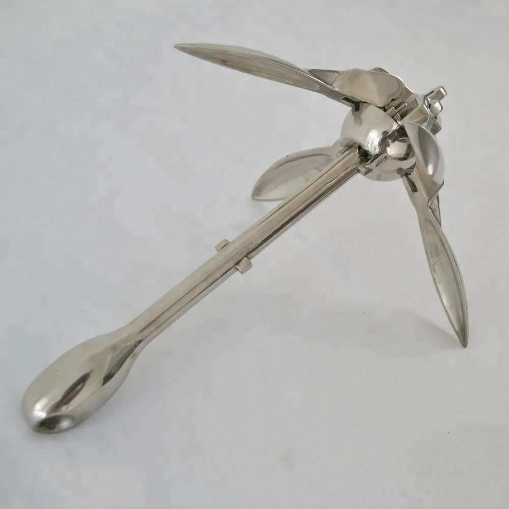 Folding Grapnel Anchor for Boats /1.5 kg marine boat anchor