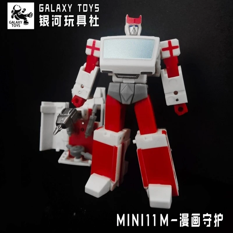 Игрушки Galaxy Toys: Трансформирующиеся фигурки Mini11 Ratchet, маленькие коллекционные фигурки-хранители, деформируемые модели автомобилей (art.: 3920da1fe8dab) - 3920da1fe8dab