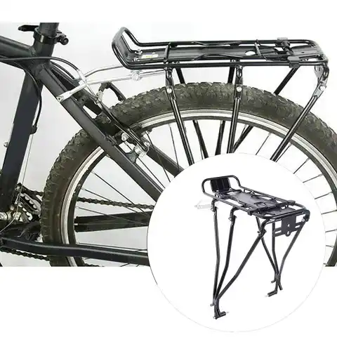 Багажник велосипедный задний, подставка из алюминиевого сплава
