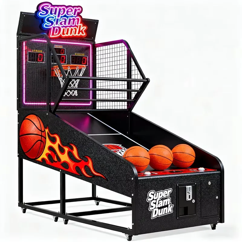 Фото Аркадный игровой автомат: Проектор для игры в баскетбол в помещении, машина для игры в баскетбол с монетоприемником, уличный баскетбольный проектор, машина для игры в баскетбол с монетоприемником. №1