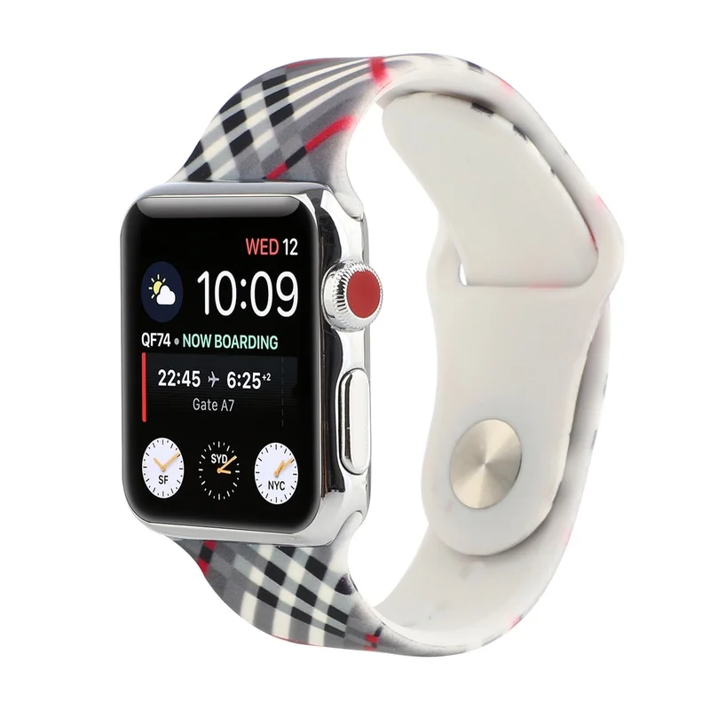 

Ремешок мягкий силиконовый для Apple Watch Series 6/SE/5/4/3/2/1