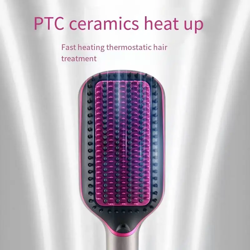 Расческа для выпрямления волос с отрицательными ионами электрическая греющая