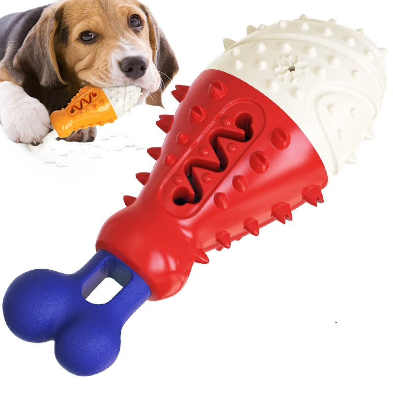 

Teething 1pcs Cosas Rubber Dogs Kong Interactive Toy Toys Accessories Small Toothbrush Bulldog Puppy Para Dog Perros Toy Pets