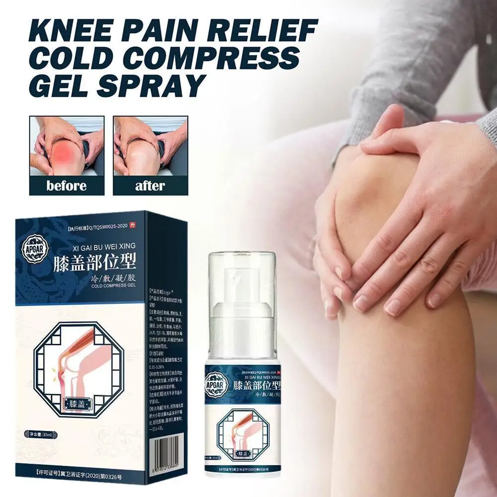 

30ml Anti Pain Ointment Knee Relief Spray Relieve Knee Soothes Arthritis Health Treatment Body Muscle Pain Care Joint G2R0