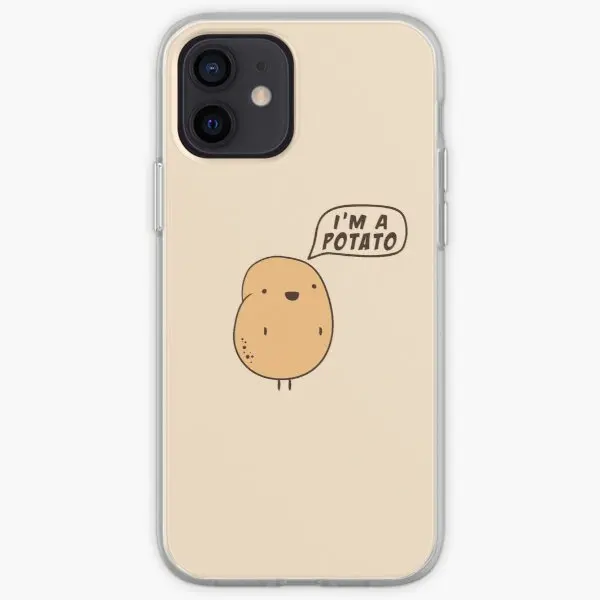

I Am A Potato Iphone Snap Case Phone Case Customizable for iPhone 6 6S 7 8 Plus X XS XR Max 11 12 13 14 Pro Max Mini TPU