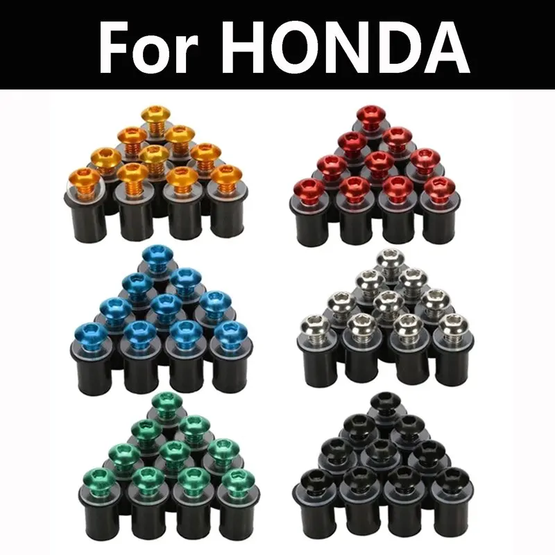 Nuts Fastener Kit Motorbike Mounting For Honda CBR 1000F  1000RR1100X 1100XX 125R 600RR 1000RR 1100XX 125R 150R
