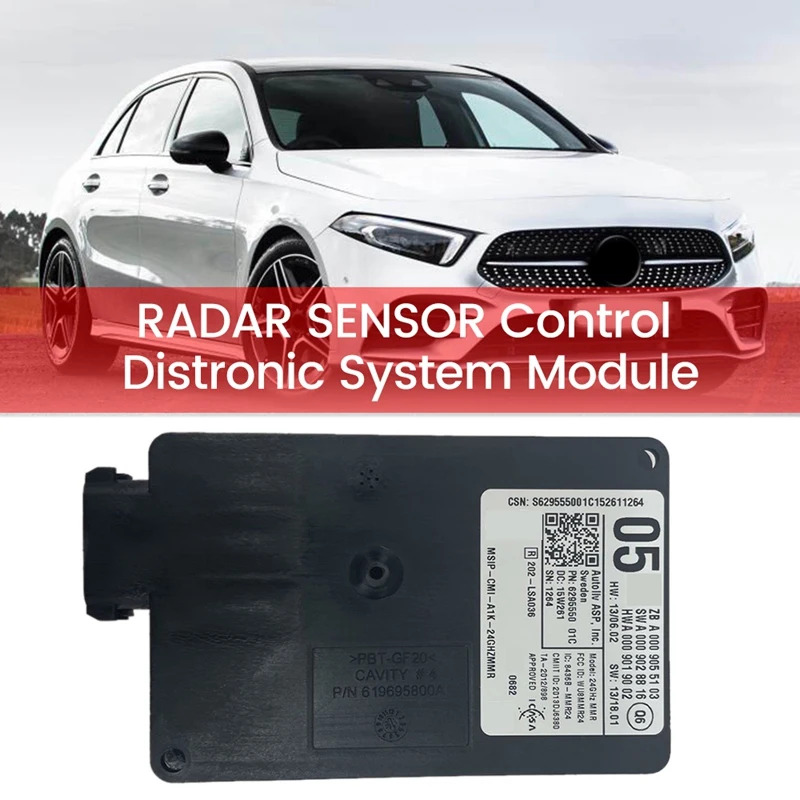 

A0009055103 A0009028816 Car RADAR-SENSOR Control Distronic System Module For Mercede Benz W242 ML350 2012-2014