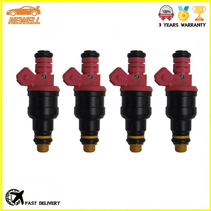 Фото 4 шт. 0280150995 7700875760 Топливные форсунки для Renault Twing Kango Clio 1.2 8V 1998-2000, высококачественные топливные распылители двигателя №1
