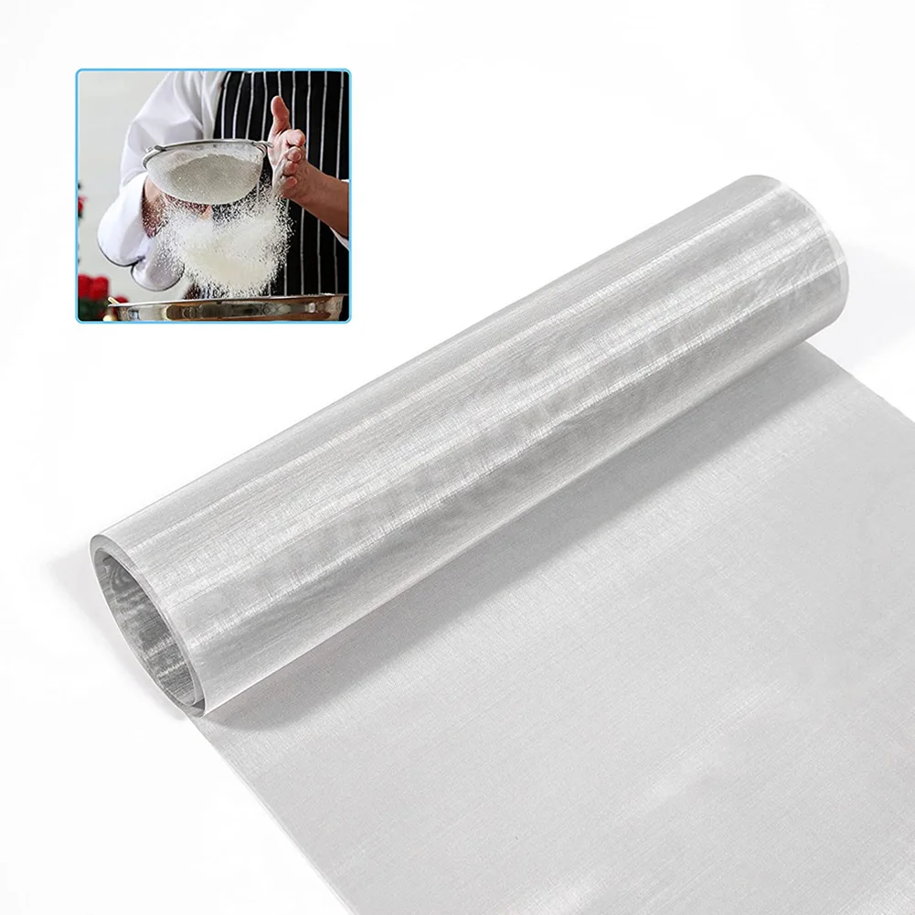 

Home Hardware Wire Cloth For Filter Filter Industrial Coatings 304 Stainless Steel 40cm X 90cm Durable Non-toxic