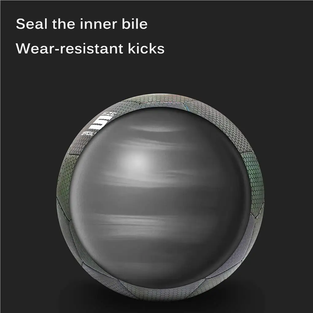 

Luminous Soccer Ball for Night Games Training Glowing in The Dark Light Up Reflective Light Toy Gifts for Boys Kids Men