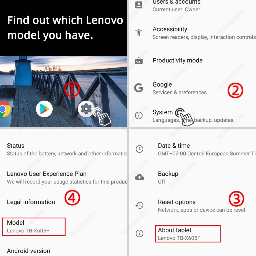 Чехол для Lenovo Tab M10 задняя крышка телефона с возможностью поворота на 360 градусов HD
