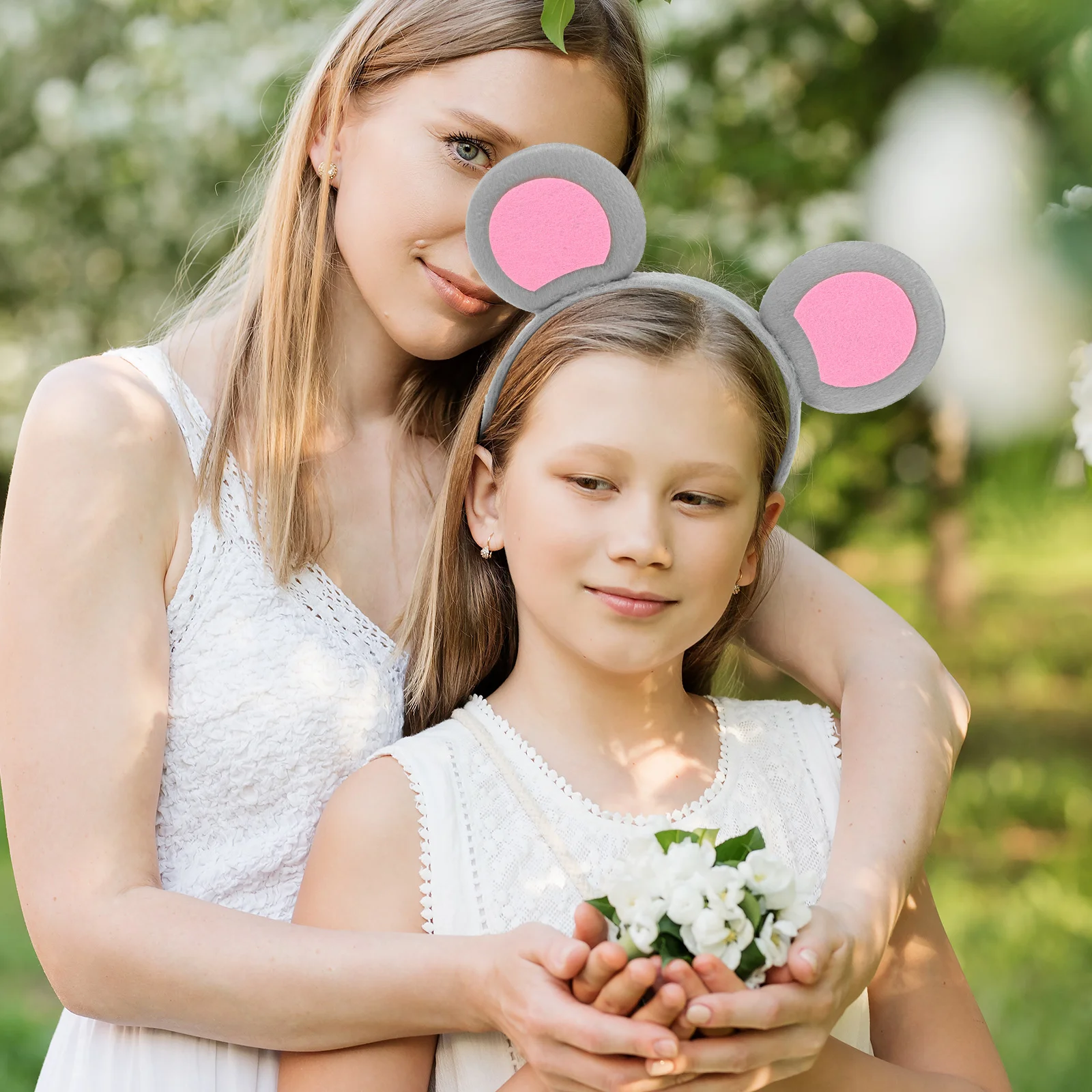 2 шт. повязка на голову с ушками животных для мытья лица мыши вечеринки милые