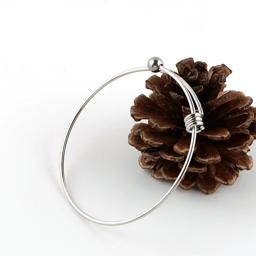 

15PCS Expandable Bangle Bracelet Adjustable Wire Bangle Bracelet Bulk Chain for Jewelry Making
