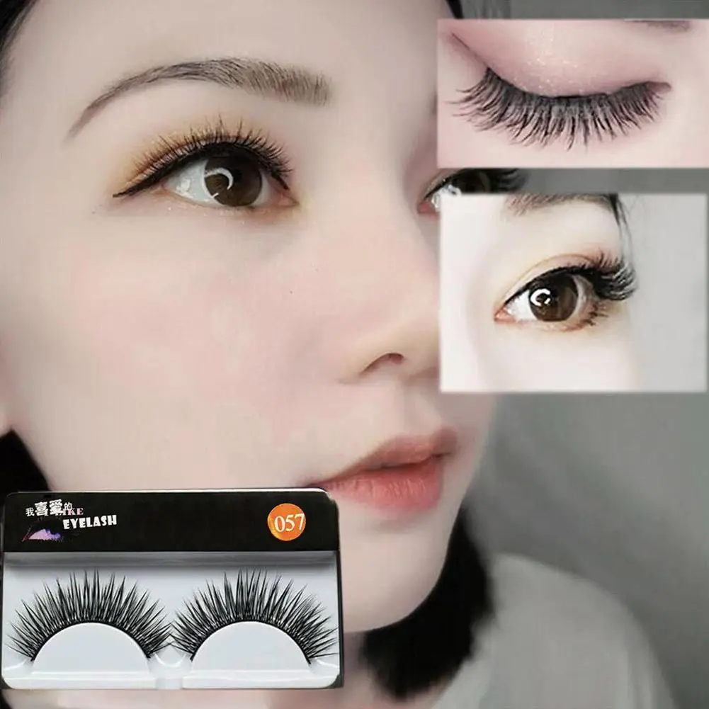 

1 пара норковых ресниц, драматические пушистые Натуральные Искусственные 3D ресницы, искусственные японские ресницы для наращивания, длинны...