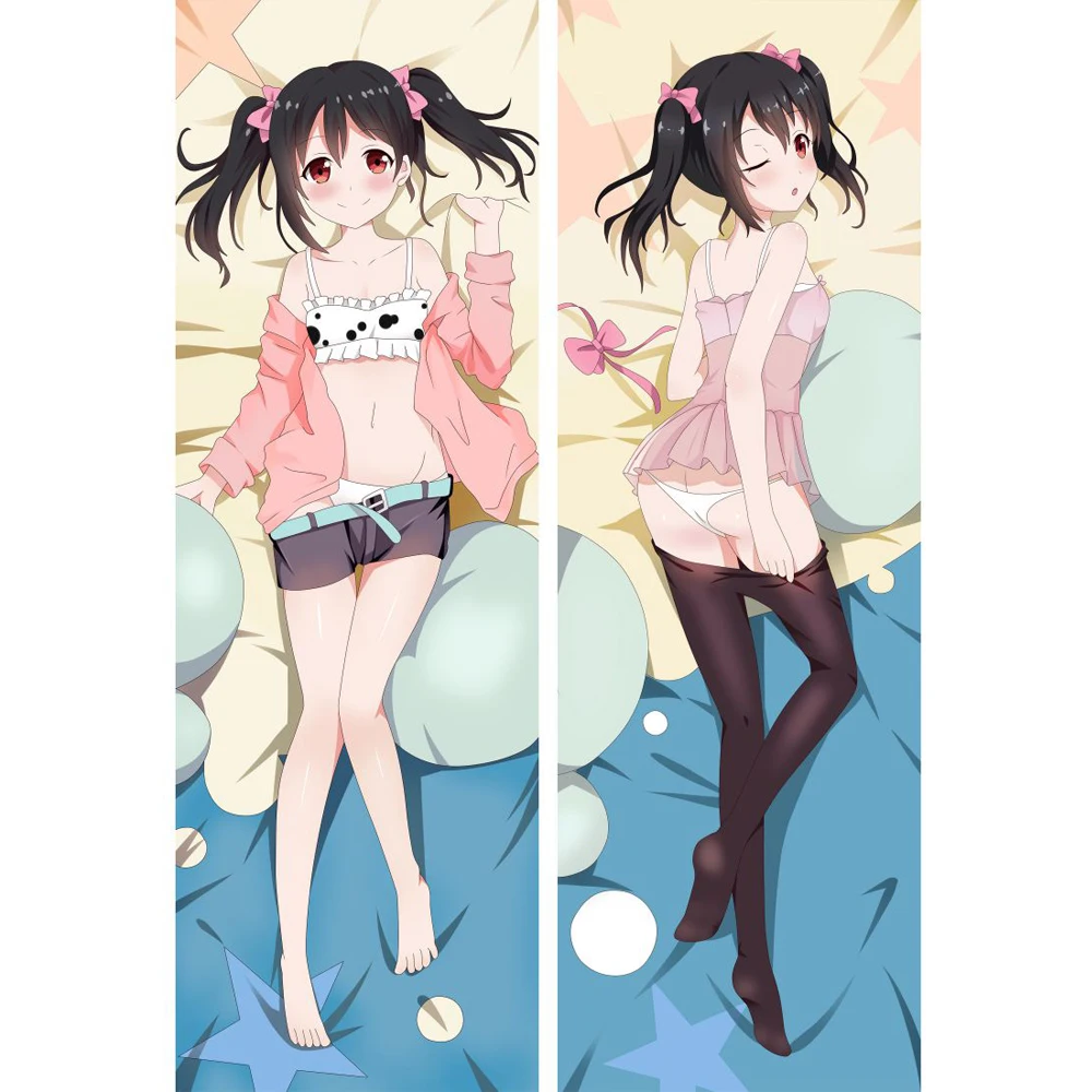 

Anime LoveLive! Schoolidolproject Nico Yazawa Dakimakura Hugging Body Pillowcases Home Bedding Pillow Cover Case
