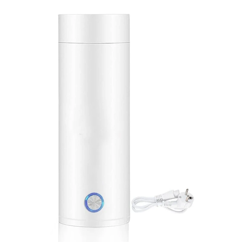 

Дорожный чайник, быстрый чайник, маленький портативный чайник, чайник с защитой для сушки, подходит для молока, кофе и чая с европейской вилк...