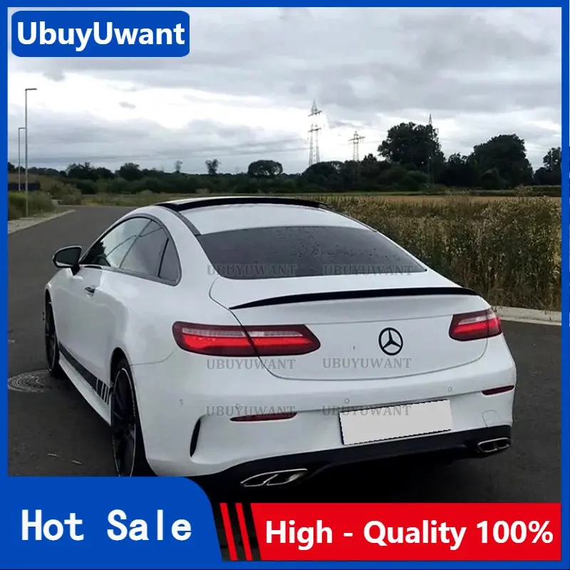

Для Mercedes W213 E-COUPE 2-дверный W238 E200 E300 E53 2017-2020 Спойлер ABS Материал грунтовка цвет автомобиля