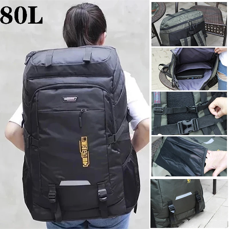 

Women Travel Outdoor Hiking Rucksack For Female Male Backpack Backpack Men's Climbing Sports School Pack Bag Camping