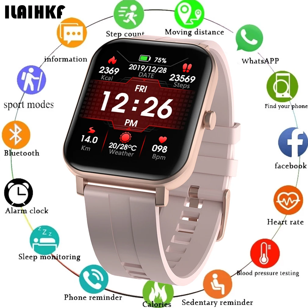 

Новинка 2022, мужские Смарт-часы Xiaomi P8 Max, цифровые спортивные часы с монитором кровяного давления, пользовательские часы, умные часы для IOS и ...