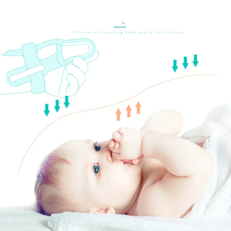 

Безопасные Детские Силиконовые антиприсасывающие кольца для пальцев, перчатки для указательного пальца предотвращают моляр на кончик пал...