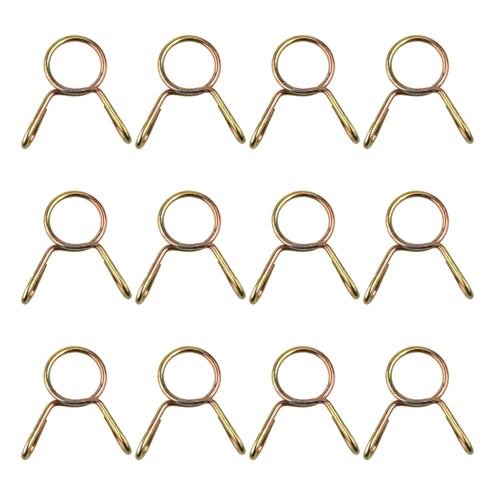 

- 8mm Fuel Line Clips 12 X 8mm 12PCS Accessories FOR Honda CB100N Parts