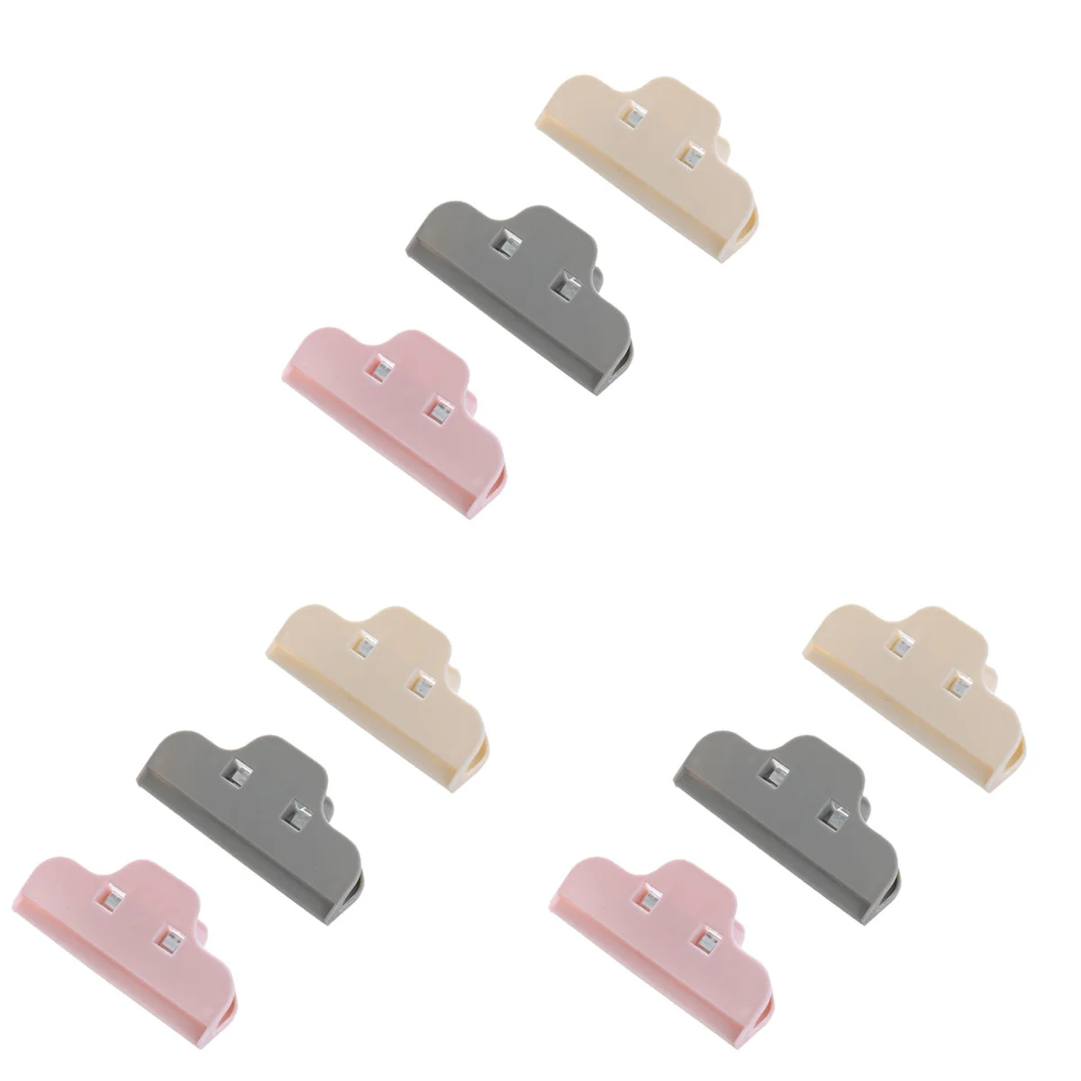 

PCS Stay Fresh Sealer Clips Sticks- Slide-on to Isolated Air and Dust, Kitchen or Snacks Storage Clips, Easy