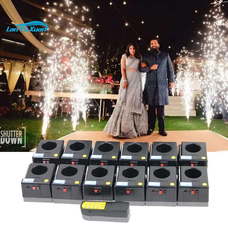 

Electronic Fireworks Wireless Control System Cold Firework Machine Mini Pyro Stage Firing Wedding Electric Sparklers Fireworks