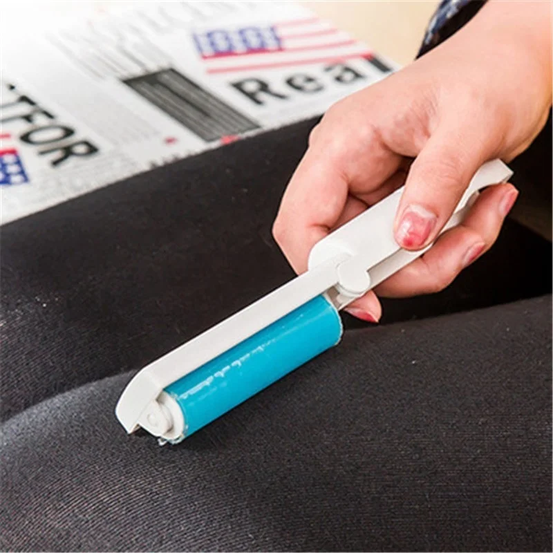 

Household Portable Clothes Clean Roller Brush Unhairing In Addition To The Brush Sticky Dust Lint Rollers & Brushes