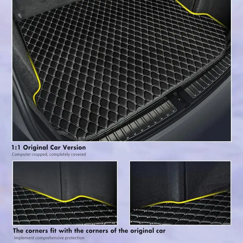Фото Коврик для пола автомобиля, коврик для багажника для Volkswagen VW Santana 2013-2021, аксессуары для интерьера автомобиля №5