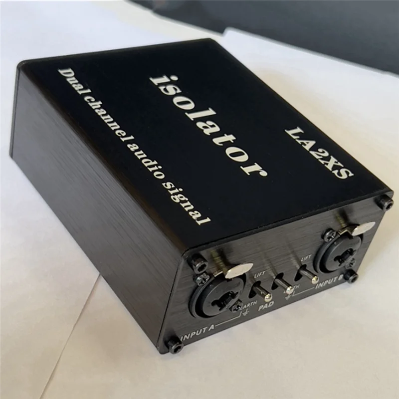 1 шт. аудиоизолятор шумоподавляющий фильтр устраняет токовый шум двухканальный